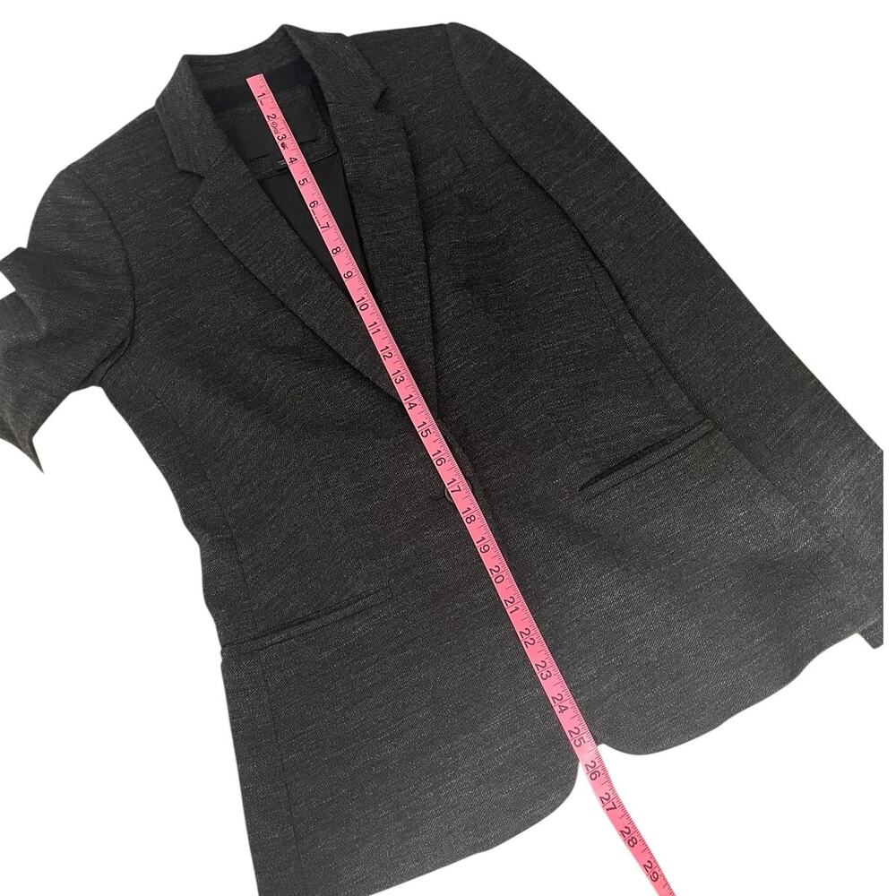 J.Crew Collection Button Front Blazer Stretch Classic Preppy Casual Womens Sz 2 - Picture 13 of 15